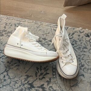 Steve Madden Women's White High-Top Sneakers